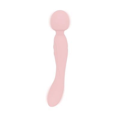 Вібромасажер Good Vibes Only - SIMI Double-Sided Wand Vibrator Soft Silicone - Pink SX3076 фото Купити Вібромасажер Good Vibes Only - SIMI Double-Sided Wand Vibrator Soft Silicone - Pink  Good Vibes Only (Нідерланди) 3 667 грн