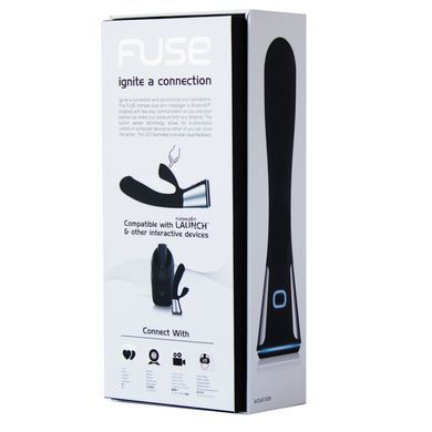 Інтерактивний вібратор-кролик Ohmibod Fuse for Kiiroo Black SO2907 фото Купити Інтерактивний вібратор-кролик Ohmibod Fuse for Kiiroo Black  Kiiroo (Нідерланди) 5 358 грн