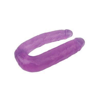 Фаллоимитатор&nbsp;двойной Chisa Hi-Rubber, фиолетовый Chisa &mdash; фото