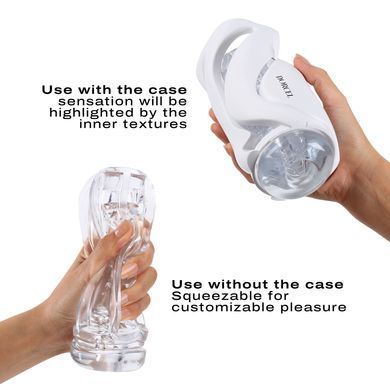 Мастурбатор Dorcel DEEP BLOW WHITE, подвійне використання SO7377 фото Купити Мастурбатор Dorcel DEEP BLOW WHITE, подвійне використання  Dorcel (Франція) 2 115 грн