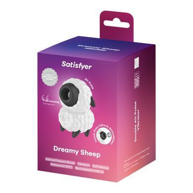 Вакуумний кліторальний стимулятор Satisfyer Dreamy Sheep SX3546 фото Купити Вакуумний кліторальний стимулятор Satisfyer Dreamy Sheep  Satisfyer (Німеччина) 1 299 грн