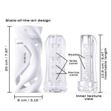 Мастурбатор Dorcel DEEP BLOW WHITE, подвійне використання SO7377 фото Купити Мастурбатор Dorcel DEEP BLOW WHITE, подвійне використання  Dorcel (Франція) 2 115 грн