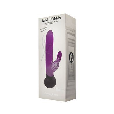 Вібратор з обертанням стовбура Adrien Lastic Mini Bonnie з петелькою для пальчика AD10861 фото Купити Вібратор з обертанням стовбура Adrien Lastic Mini Bonnie з петелькою для пальчика  Adrien Lastic 2 679 грн