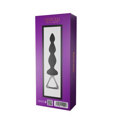 Анальная цепочка Adrien Lastic Arrow II Black SX0805 фото Купить   Adrien Lastic  1 200 грн