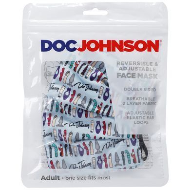 Двусторонняя маска Doc Johnson DJ Reversible and Adjustable face mask SO6071 фото Купить   Doc Johnson (США) 461 грн