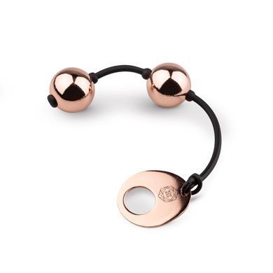 Металеві вагінальні кульки Rosy Gold - Nouveau Kegel Balls, маса 376 г, діаметр 2,8 см SO4594 фото Купити Металеві вагінальні кульки Rosy Gold - Nouveau Kegel Balls, маса 376 г, діаметр 2,8 см  Rosy Gold (Нідерланди) 1 662 грн