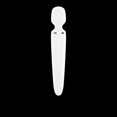 Вибромассажер Satisfyer Wand-er Woman (White/Chrome), водонепроницаемый, мощный, размер XXL SO3458 фото Купить   Satisfyer (Німеччина) 2 540 грн