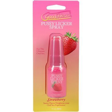 Спрей для кунілінгусу Doc Johnson GoodHead Pussy Licker Spray - Strawberry 29 мл SX2530 фото Купити Спрей для кунілінгусу Doc Johnson GoodHead Pussy Licker Spray - Strawberry 29 мл  Doc Johnson (США) 609 грн