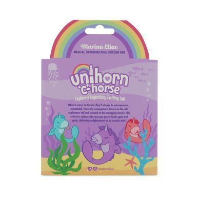 Вибратор-единорожка Unihorn - C Horse - Marina Lilac, вагинально-клиторальная стимуляция SX2863 фото Купить   Unihorn (Великобританія) 2 586 грн