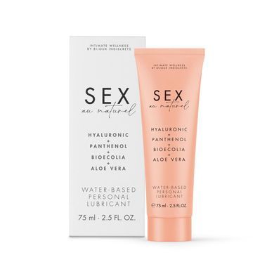 Лубрикант на водній основі Bijoux Indiscrets - Sex au Naturel 75 мл SX2187 фото Купити Лубрикант на водній основі Bijoux Indiscrets - Sex au Naturel 75 мл  Bijoux Indiscrets  988 грн