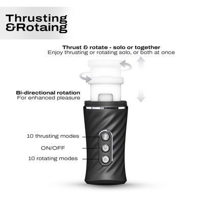 Автоматичний мастурбатор Dorcel THRUST BLOW PRO SX3210 фото Купити Автоматичний мастурбатор Dorcel THRUST BLOW PRO  Dorcel (Франція) 6 744 грн