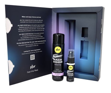 Подарочный набор pjur BACK DOOR Value Pack: силиконовая смазка 100 мл и расслабляющий спрей 20 мл SX0672 фото Купить   Pjur (Люксембург) 1 542 грн