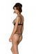 Эротический комплект Passion MARINA SET WITH OPEN BRA, L/XL, beige, открытые чашки SO9732 фото 2