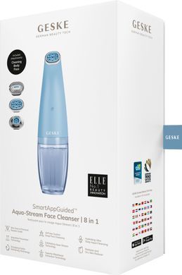 Очищуючий засіб для обличчя GESKE Aqua-Stream Face Cleanser 8в1 starlight HB0395 фото Купити Очищуючий засіб для обличчя GESKE Aqua-Stream Face Cleanser 8в1 starlight  GESKE 2 229 грн