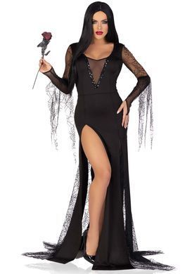 Костюм Мортиши Аддамс Leg Avenue Sexy Spooky Morticia S SO9215 фото Купить   Leg Avenue (США) 3 658 грн