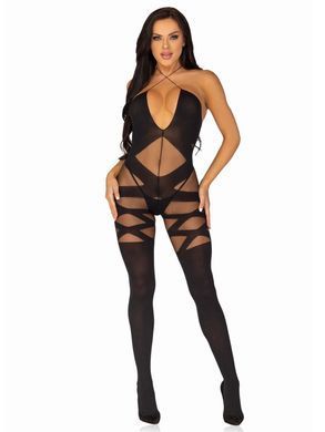 Бодистокинг Leg Avenue Illusion halter bodystocking One size Black, доступ SO8619 фото Купить   Leg Avenue (США) 1 320 грн