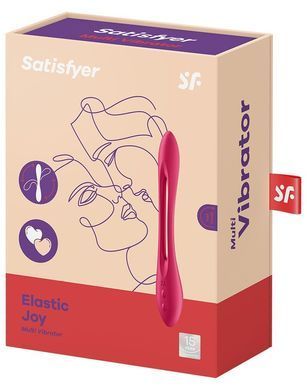 Универсальный гибкий вибратор для пар Satisfyer Elastic Joy Red SO6128 фото Купить   Satisfyer  1 886 грн