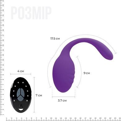 Виброяйцо со стимулятором клитора Adrien Lastic Smart Dream II с пультом LRS, можно под одежду AD11833 фото Купить   Adrien Lastic  5 682 грн