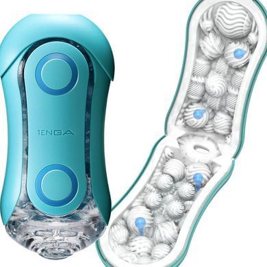 Мастурбатор Tenga Flip Orb &mdash; Ocean Blue, с изменяемым сжатием, со стимулирующими шариками внутри SX1330 фото Купить   Tenga (Японія) 4 065 грн