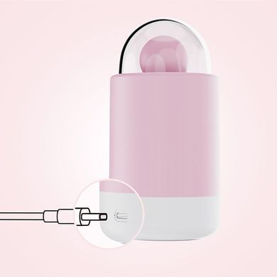 Вибратор-конфетка на палочке KISSTOY Pink Pop, зарядный кейс-ночник, 10 режимов вибрации SO9989 фото Купить   KISSTOY (Китай) 2 485 грн