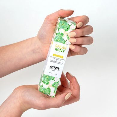 Масажна олія EXSENS Organic Spear Mint 50мл розігрівальна, без цукру, без парабенів, їстівна SO2380 фото Купити Масажна олія EXSENS Organic Spear Mint 50мл розігрівальна, без цукру, без парабенів, їстівна  Exsens (Франція) 646 грн