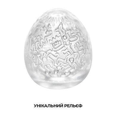 Мастурбатор-яйцо Tenga Keith Haring Egg Party SO1650 фото Купить   Tenga (Японія) 396 грн