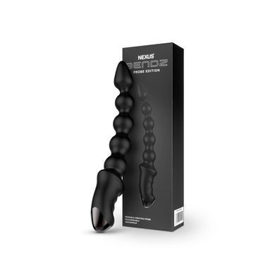 Анальний вібратор-намисто Nexus BENDZ Bendable Vibrator Probe Edition, ефект пам&rsquo;яті форми SO6637 фото Купити Анальний вібратор-намисто Nexus BENDZ Bendable Vibrator Probe Edition, ефект пам&rsquo;яті форми  Nexus (Великобританія) 3 695 грн