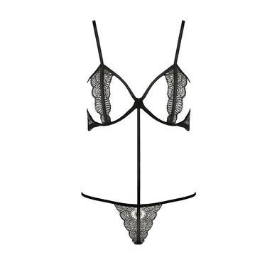 Комплект білизни Passion Exclusive QUENTRIS BIKINI L/XL, black, стрінги і напіввідкритий ліф PS26601 фото Купити Комплект білизни Passion Exclusive QUENTRIS BIKINI L/XL, black, стрінги і напіввідкритий ліф  Passion (Польща) 1 976 грн
