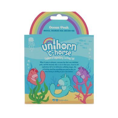 Вибратор-единорожка Unihorn - C Horse - Ocean Peak, вагинально-клиторальная стимуляция SX2864 фото Купить   Unihorn (Великобританія) 2 586 грн
