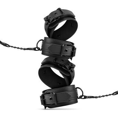 Набор БДСМ Bedroom Fantasies: Kinky Bondage Set 5-piece, наручники, поножи, повязка, флоггер, свечи SO8813 фото Купить   Bedroom Fantasies  2 346 грн