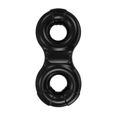 Эрекционное виброкольцо Bathmate Vibe Ring Eight, двойное, для члена и мошонки SO2441 фото Купить   Bathmate  1 801 грн