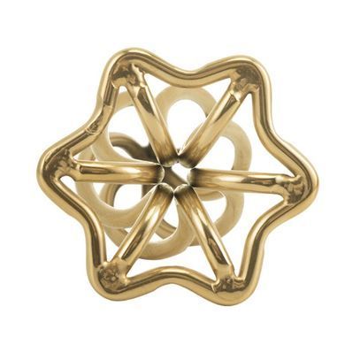 Анальная пробка LOCKINK SEVANDA Hollow Spiral Golden Metal Anal Plug - S size SX0882 фото Купить   LOCKINK (Китай) 775 грн