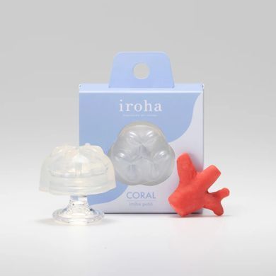 Стимулятор для ерогенних зон IROHA Petit &ndash; Coral, можна охолоджувати та нагрівати SX2286 фото Купити Стимулятор для ерогенних зон IROHA Petit &ndash; Coral, можна охолоджувати та нагрівати  Iroha (Японія) 433 грн