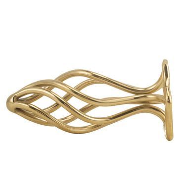 Анальная пробка LOCKINK SEVANDA Hollow Spiral Golden Metal Anal Plug - S size SX0882 фото Купить   LOCKINK (Китай) 775 грн