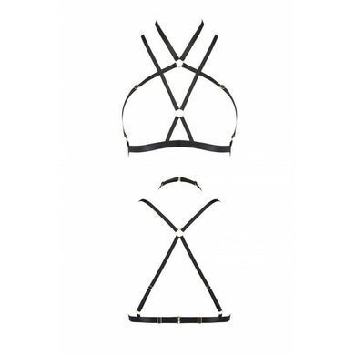 Портупея-стрепы Passion Exclusive KELIS BRA L/XL, black PS27501 фото Купить   Passion (Польща) 1 450 грн