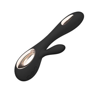 Вібратор-кролик LELO Soraya Wave Black, манливі рухи стовбура SO8112 фото Купити Вібратор-кролик LELO Soraya Wave Black, манливі рухи стовбура  Lelo (Швеція) 13 453 грн