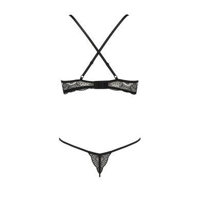 Комплект білизни Passion Exclusive QUENTRIS BIKINI L/XL, black, стрінги і напіввідкритий ліф PS26601 фото Купити Комплект білизни Passion Exclusive QUENTRIS BIKINI L/XL, black, стрінги і напіввідкритий ліф  Passion (Польща) 1 976 грн