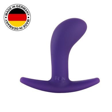 Анальна пробка Fun Factory BOOTIE S, фіолетова, діаметр 2,8 см, тонкий обмежувач SX1002 фото Купити Анальна пробка Fun Factory BOOTIE S, фіолетова, діаметр 2,8 см, тонкий обмежувач  Fun Factory (Німеччина) 1 052 грн
