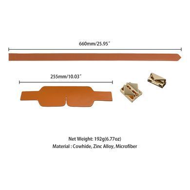 Маска на глаза LOCKINK Blindfold Kit- Brown SX0832 фото Купить   LOCKINK (Китай) 4 092 грн
