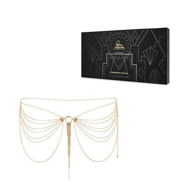 Цепочка на трусики или лиф Bijoux Indiscrets MAGNIFIQUE Waist Chain - Gold, украшение на тело SO2660 фото Купить   Bijoux Indiscrets  1 376 грн