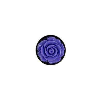 Металлическая анальная пробка Lux Active с розой - Rose Anal Plug - Purple, вибропуля в подарок SO5573 фото Купить   Lux Active (Канада) 627 грн