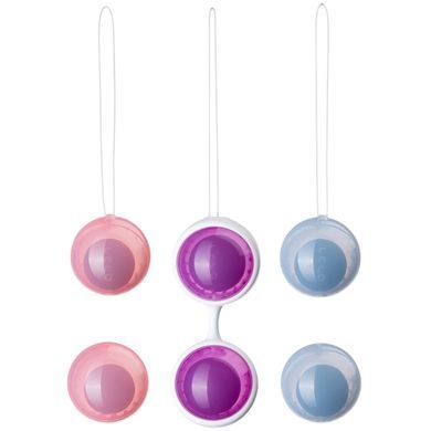 Набор вагинальных шариков LELO Beads Plus, диаметр 3,5 см, изменяемая нагрузка, 2х28, 2х37 и 2х60 г SO8084 фото Купить   Lelo  4 504 грн