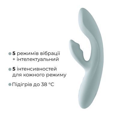 Смарт вібратор-кролик Svakom Chika, 2 незалежні мотори, підігрів до 38 &deg;C SO9851 фото Купити Смарт вібратор-кролик Svakom Chika, 2 незалежні мотори, підігрів до 38 &deg;C  Svakom (США) 3 510 грн