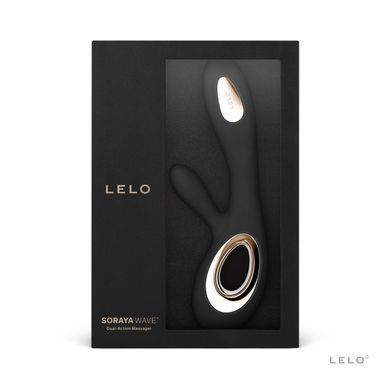 Вібратор-кролик LELO Soraya Wave Black, манливі рухи стовбура SO8112 фото Купити Вібратор-кролик LELO Soraya Wave Black, манливі рухи стовбура  Lelo (Швеція) 13 453 грн