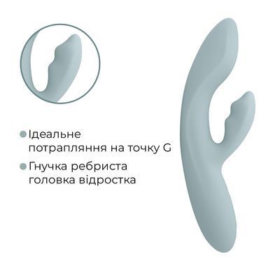 Смарт вібратор-кролик Svakom Chika, 2 незалежні мотори, підігрів до 38 &deg;C SO9851 фото Купити Смарт вібратор-кролик Svakom Chika, 2 незалежні мотори, підігрів до 38 &deg;C  Svakom (США) 3 510 грн