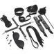 Набор BDSM Art of Sex &ndash; Set Leather, 10 предметов, черный, натуральная кожа SO7138 фото 1