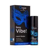 Рідкий вібратор Orgie Sexy Vibe! Liquid Vibrator, 15 мл, з ефектом мурашок SX1549 фото Купити Рідкий вібратор Orgie Sexy Vibe! Liquid Vibrator, 15 мл, з ефектом мурашок  Orgie (Бразилія-Португалія) 841 грн