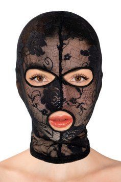 Капюшон для БДСМ Fetish Tentation Patterned fishnet hood SX1373 фото Купить   Fetish Tentation (Франція) 544 грн