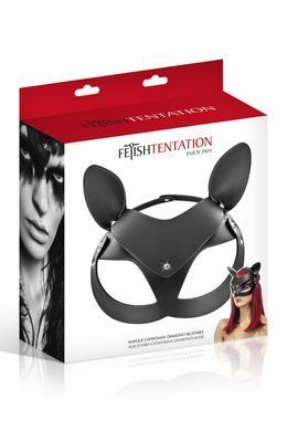 Маска кошки Fetish Tentation Adjustable Catwoman Diamond Mask SO4661 фото Купить   Fetish Tentation (Франція) 1 043 грн