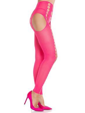 Колготки Leg Avenue Seamless Opaque Footless Suspender Hose One Size Neon Pink SX2764 фото Купити Колготки Leg Avenue Seamless Opaque Footless Suspender Hose One Size Neon Pink  Leg Avenue (США) 600 грн